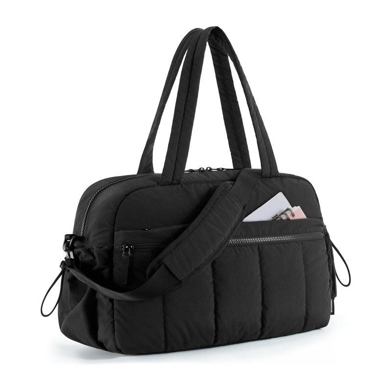 Travel Duffel Bag For Women Gym Weekend Carryon With Wet Pocket Waterproof TSAFriendly 10