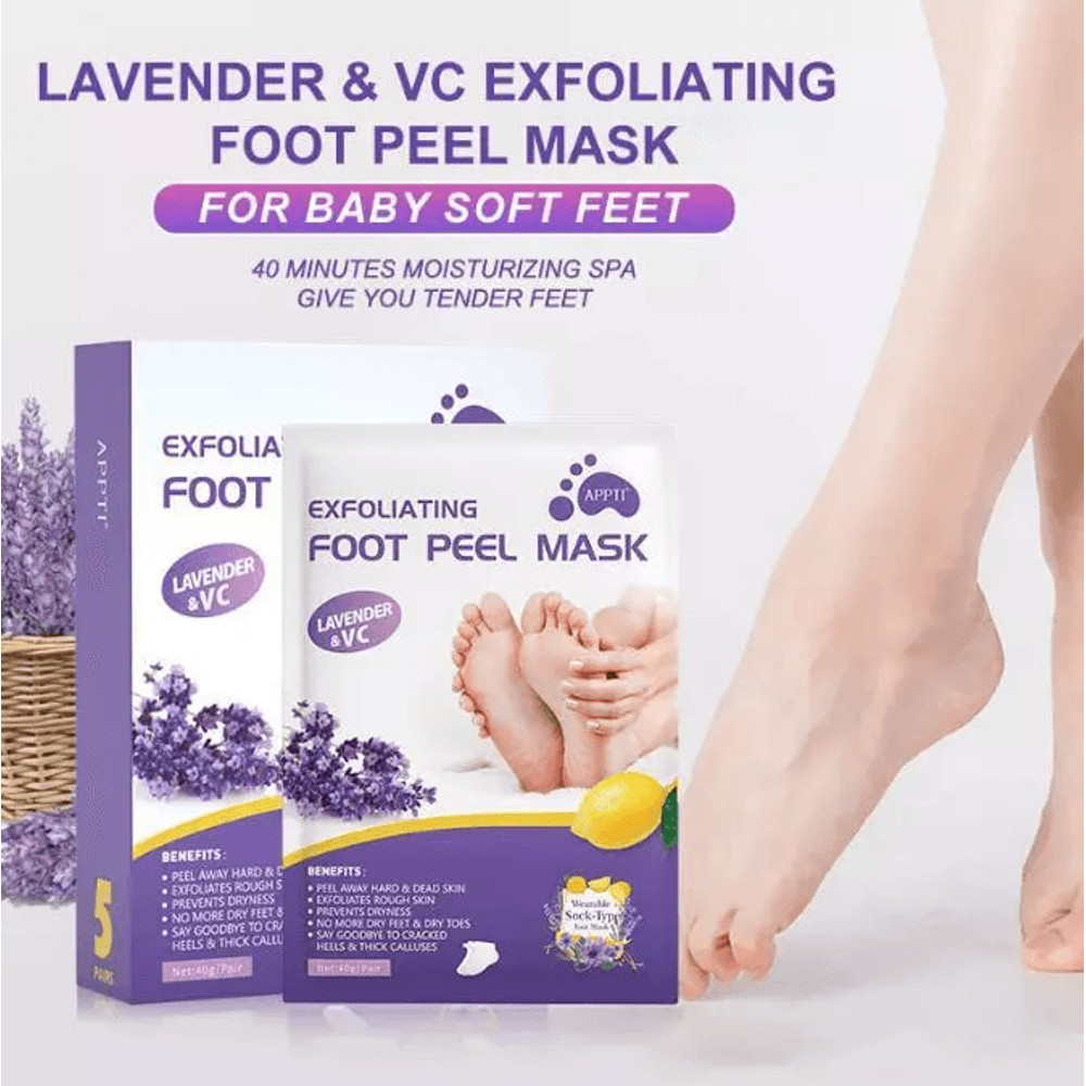 Exfoliating Foot Peel Mask For Baby Soft Feet Callus Remover Socks To Remove Dead Skin Cracked Hee 0