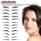 Eyebrow Stencils Shaping Kit Reusable Grooming Template Makeup Tool Set 3