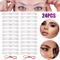 Eyebrow Stencils Shaping Kit Reusable Grooming Template Makeup Tool Set 0