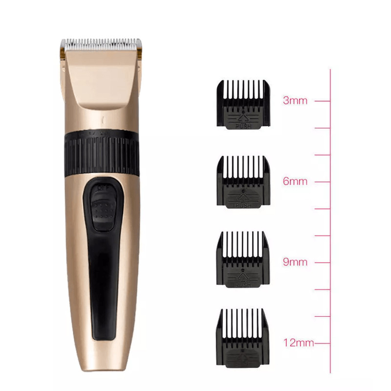 Professional Cordless Hair Clippers  Trimmer Kit For Men Barber Grade Hair Cutting Machine 3