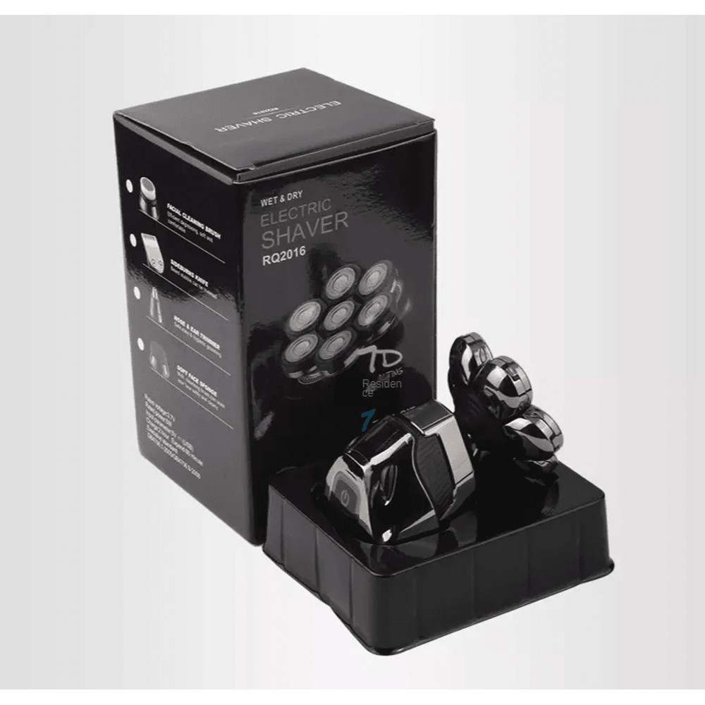 7D Cordless Shaver Hair Trimmer Electric Head Shaver For Men Wet  Dry Grooming 2