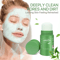 Green Tea Facial Mask Stick Set Pore Purifying Oil Control Acne Treatment 1