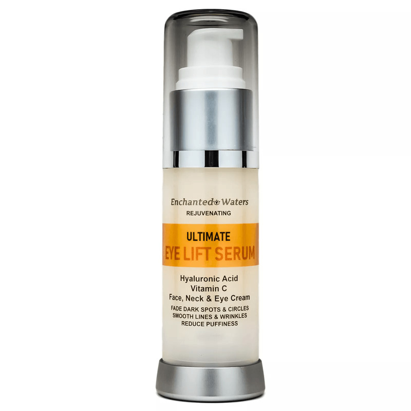 Anti Aging Eye Serum With Hyaluronic Acid  Vitamin C Reduces Bags Crows Feet  Firms Delicate Skin 0