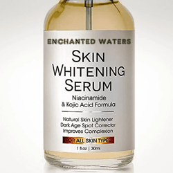 kojic acid skin whitening serum, ultra brightening dark spot corrector with niacinamide & vitamin c
