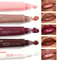 Soft Tube Mirror Lip Gloss Nude Brown Plumping Lip Gloss Moisturizing Lip Oil Transparent Lipgloss 0