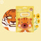 Cute Cartoon Facial Mask, Moisturizing Hydrating Mask for Deep Moisturizing Tender Skin, Animal Mask Skin Care Gift