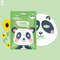 Cute Cartoon Facial Mask, Moisturizing Hydrating Mask for Deep Moisturizing Tender Skin, Animal Mask Skin Care Gift