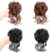 Wave Ponytail Hair Extension For Women Synthetic Messy Hairpiece Bun Elastic Rubber Band Updo Fiber 1