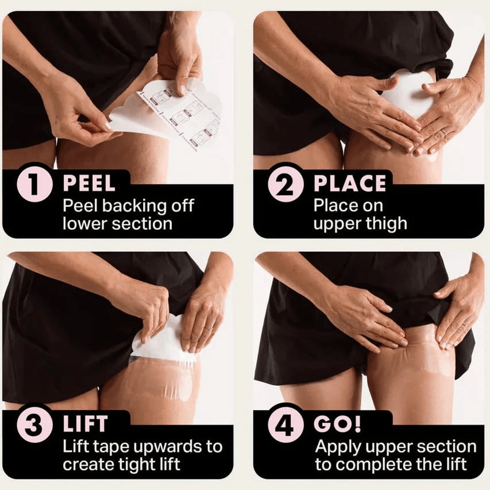 Thigh Lift Tape Cellulite Patch Instant Tightening For Inner Thigh And Loose Skin 2