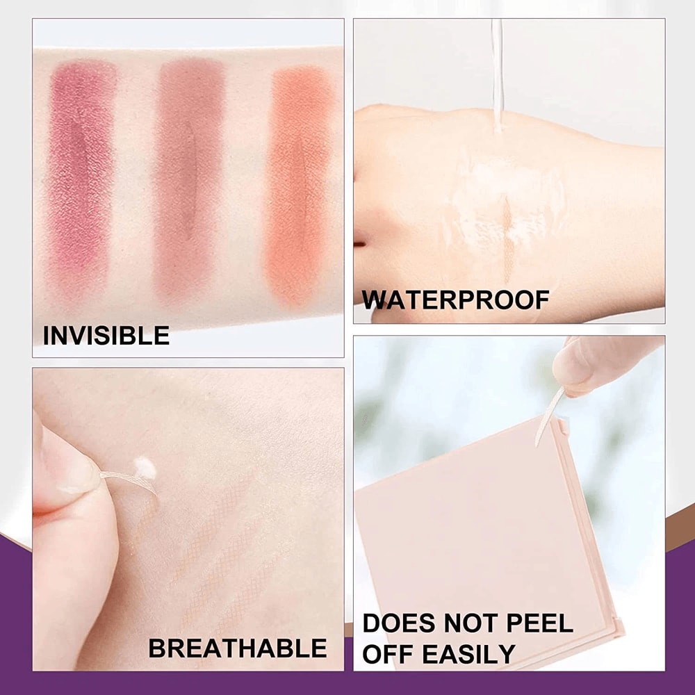 Instant Eyelid Lift with Anti-Aging Eyelid Tape - Safe, Transparent Strips, Contains 100 Pieces for Daily Use