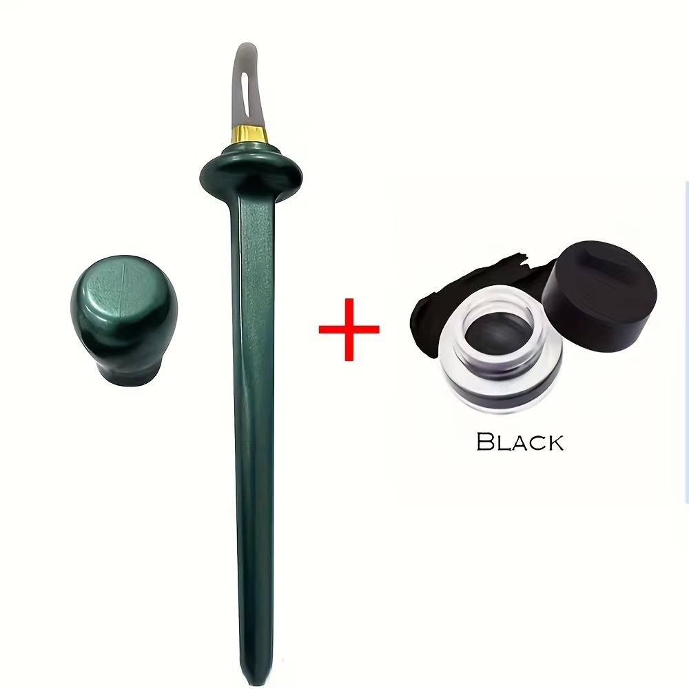 Waterproof Silicone Eyeliner Brush NonSmudge Eyeliner Tool For Precise Application 8