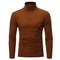 Winter Thermal Shirt for Men Thin Base Layer Tights High Neck Slim Fit Long Sleeve TShirt for Aut