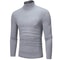 Winter Thermal Shirt for Men Thin Base Layer Tights High Neck Slim Fit Long Sleeve TShirt for Aut