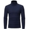 Winter Thermal Shirt for Men Thin Base Layer Tights High Neck Slim Fit Long Sleeve TShirt for Aut