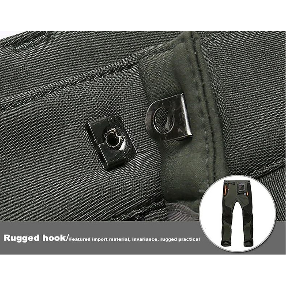 Winter Waterproof Hiking Pants for Men Windproof Outdoor Soft Shell Trekking Pants Warm Camping Sk