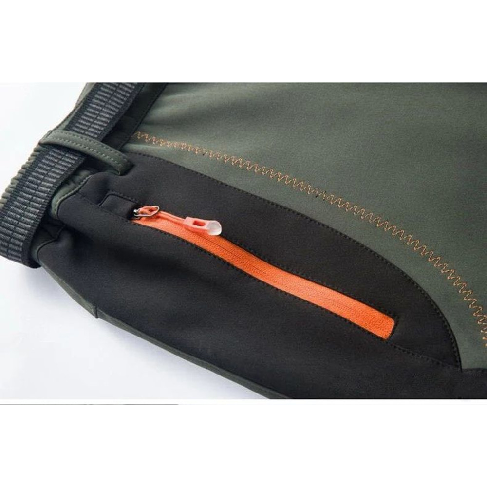Winter Waterproof Hiking Pants for Men Windproof Outdoor Soft Shell Trekking Pants Warm Camping Sk