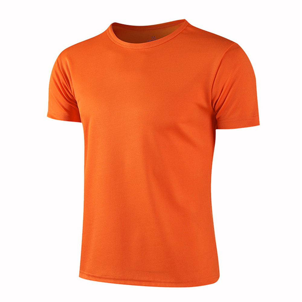 Unisex Quick Dry Short Sleeve Sport TShirt Breathable Gym Jersey For Fitness And Running 6