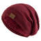 New Unisex Slouchy Winter Hats FurLined Warm Beanie Cap For Men Women 9