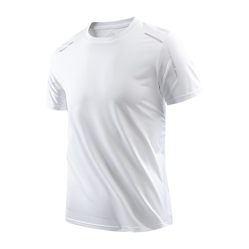 Men Running TShirt Trendy Tees For Summer QuickDry Breathable Casual Style 8
