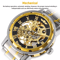 Mens Luxury Watch Waterproof Stainless Steel Automatic Mechanical Wristwatch With Roman Numerals An 2