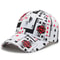 Trendy Poker Chain Letter Element Baseball Cap Summer Autumn Unisex Hip Hop Snapback Hat q252