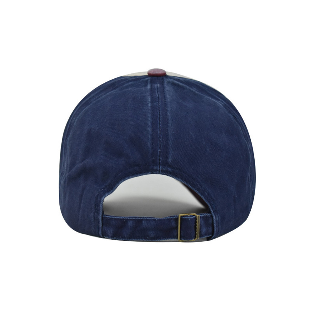 FS Distressed Red Blue Trucker Cap Summer Streetwear Hip Hop Baseball Hat for Men Women