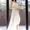 Ladies Clothes White Off Shoulder Slim Maxi Dress, Fashion Summer Evening Long Dress Women Robe Mujer Vestidos Fiesta