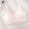 Women Ice Silk Bra Seamless Vest Bras, Push Up Underwear Lingerie, Sleep Top Padded Bralette Soutien Support