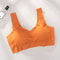 Women Ice Silk Bra Seamless Vest Bras, Push Up Underwear Lingerie, Sleep Top Padded Bralette Soutien Support