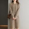 Vintage Retro Jersey Mujer Fall Winter Jumper Dress, Hooded Solid Straight Knitted, Loose Women Pullover Sweater Dress