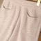 Wool Knitted Wide-Leg Pants Women Autumn Winter Pockets, Soft Warm Comfortable, Casual Loose Fashion Bottoms