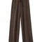 Autumn Winter Dream Women Wool Wide Leg Pants, Cashmere Trousers, Merino Wool Knitted, Elastic Waist Lace Up