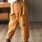 Women Plus Velvet Thick Warm Knitted Sweatpants, Winter All Match Sports Casual Pants, Loose Wide Leg Fashion Trousers