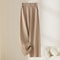 Summer High Waisted Linen Pants for Women, Lightweight Wide Leg Casual Trousers, Straight Leg Long Pants