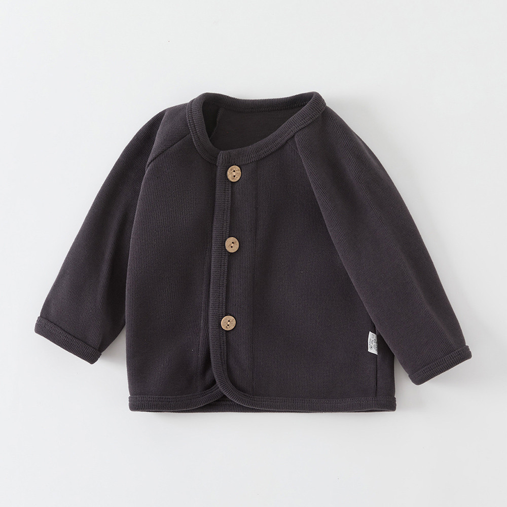 Spring Autumn Knitted Kids Cardigan Solid Color, Baby Sweaters For Boys Girls, Back To School Infant Outerwear Coats