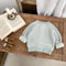 Baby Clothes Autumn Collection Girls Boys TwoColor Twists Long Sleeve Braid Knitting Top 3