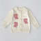 Soft Cotton Infant Jacket 0-2Y Baby Knitwear, Autumn Winter Baby Knit Cardigan, Korean Style Rabbit Sweater