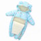Hooded Autumn Winter Baby Snowsuit Plus Velvet Warm Baby Girl Romper Baby Boy Jumpsuit Infant Winter Overalls Coat Thick