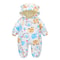 Hooded Autumn Winter Baby Snowsuit Plus Velvet Warm Baby Girl Romper Baby Boy Jumpsuit Infant Winter Overalls Coat Thick