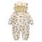 Hooded Autumn Winter Baby Snowsuit Plus Velvet Warm Baby Girl Romper Baby Boy Jumpsuit Infant Winter Overalls Coat Thick