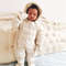 Plus Velvet Hooded Newborn Baby Jumpsuit Warm Snowsuit for Baby Boys, Toddler Snow Suit Baby Girl Cotton Overalls Romper