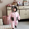 New Style Newborn Baby Boys Girls Fleece Lined Warm Jumpsuit, Hooded Bear Ear Winter Romper Snowsuit Infant Outerwear