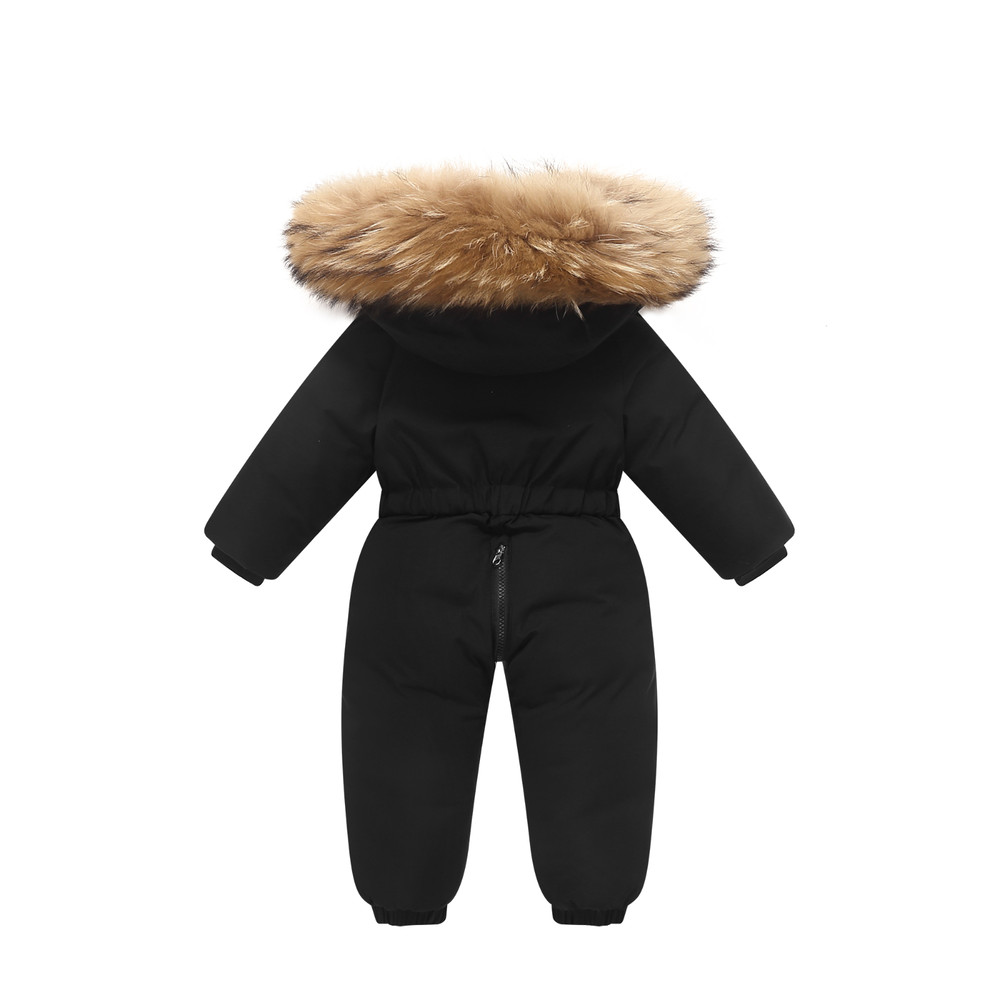 Winter Snow Overalls Clothes Snowsuit Duck Down Jacket Kids Girl Coat Park Infant Boy Jumpsuit Baby 1