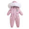 Warm Plus Velvet Winter Ski Suit Baby Jumpsuit Boy Overalls Kids Toddler Girl Clothes Children Clot 1