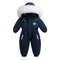 Warm Plus Velvet Winter Ski Suit Baby Jumpsuit Boy Overalls Kids Toddler Girl Clothes Children Clot 5
