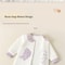 Cute Fall And Winter Baby Pure Cotton Onesie Newborn Boys Girls Warm Jumpsuit Clip Cotton Models Soft Infant Clothing