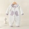 Cute Fall And Winter Baby Pure Cotton Onesie Newborn Boys Girls Warm Jumpsuit Clip Cotton Models Soft Infant Clothing