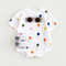 Summer Baby Girls Newborn Jumpsuit Balloon Print Short Sleeved Cotton Infant Bodysuit Boys Child Clothing