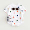 Summer Baby Girls Newborn Jumpsuit Balloon Print Short Sleeved Cotton Infant Bodysuit Boys Child Clothing